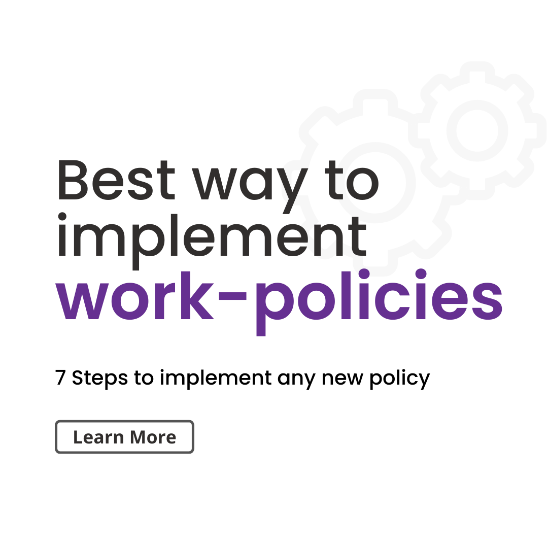 How To Implement Rules How to implement any new policy in an organization – RLTSquare